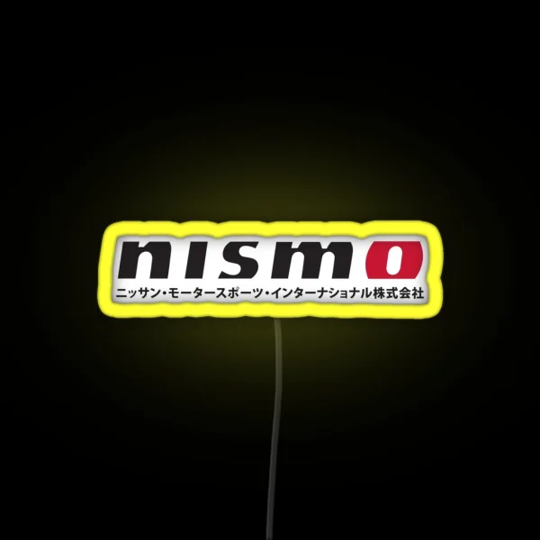 Nismo Kanji RGB Neon Sign