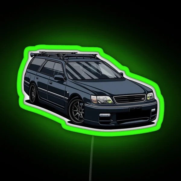 Nissan Stagea RGB Neon Sign