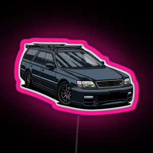 Nissan Stagea RGB Neon Sign