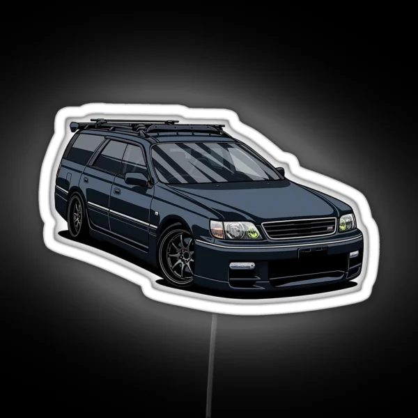 Nissan Stagea RGB Neon Sign