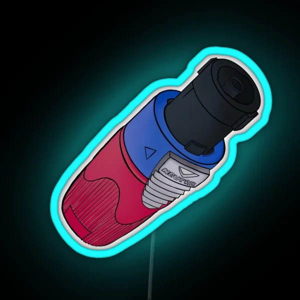 NL4 Connector RGB Neon Sign