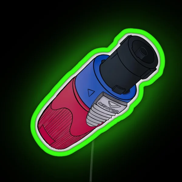 NL4 Connector RGB Neon Sign