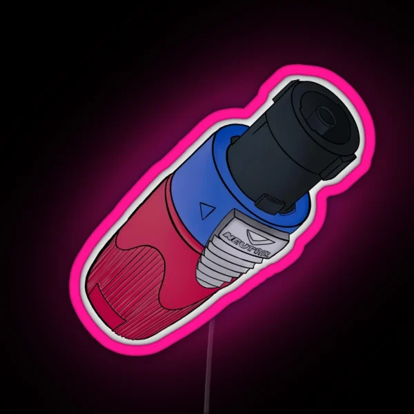 NL4 Connector RGB Neon Sign