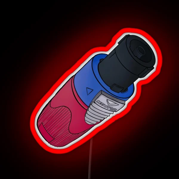 NL4 Connector RGB Neon Sign