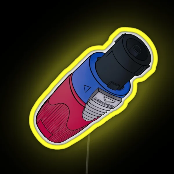NL4 Connector RGB Neon Sign