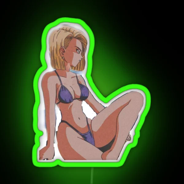No 18 RGB Neon Sign