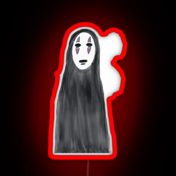 No Face RGB Neon Sign