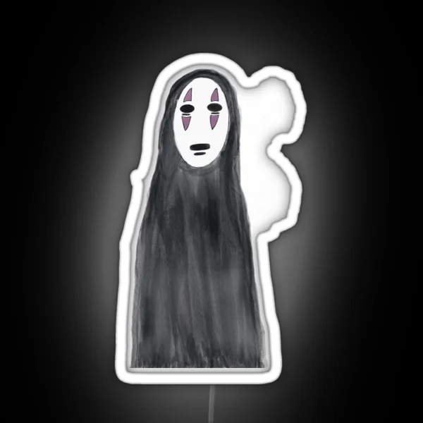 No Face RGB Neon Sign