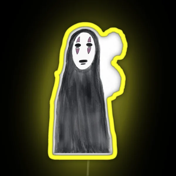 No Face RGB Neon Sign