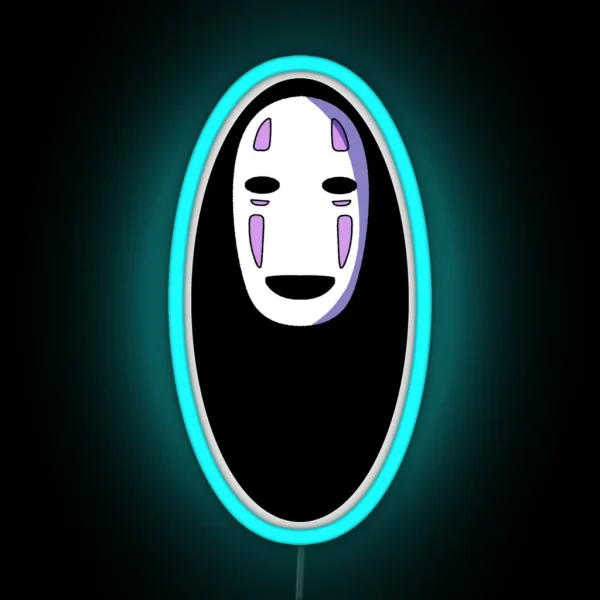 No Face RGB Neon Sign