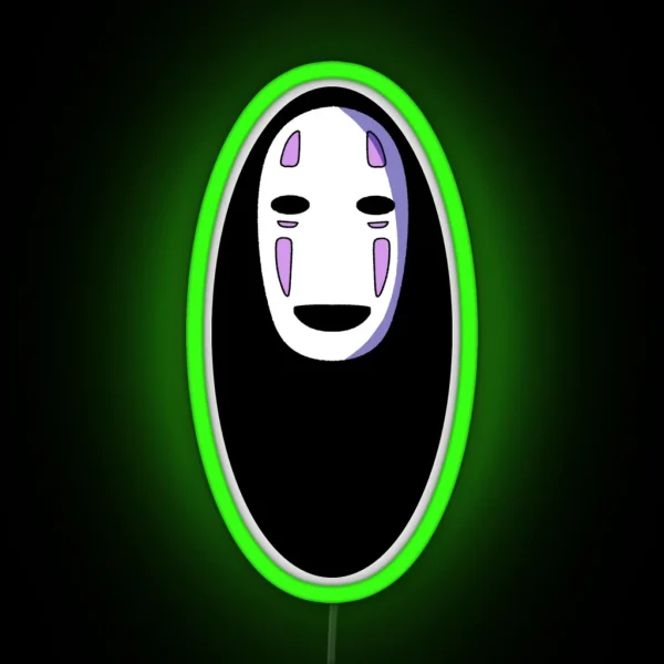 No Face RGB Neon Sign
