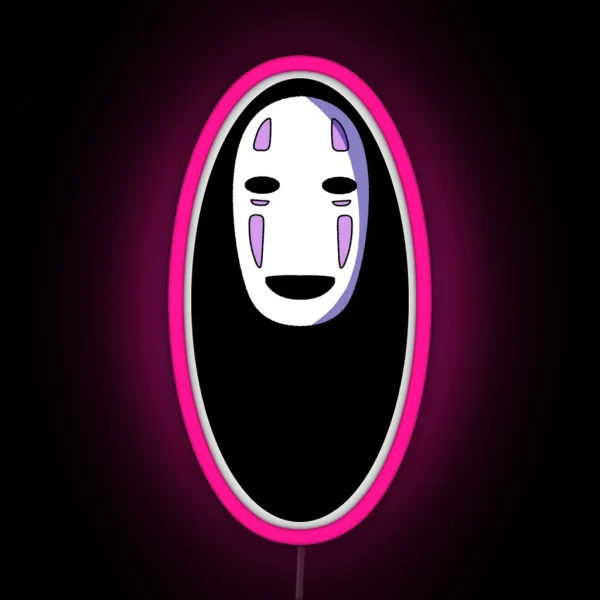 No Face RGB Neon Sign