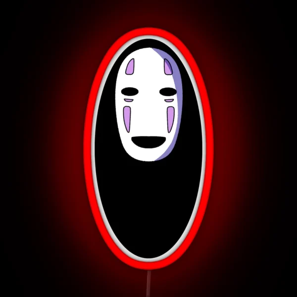 No Face RGB Neon Sign