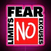 NO Fear No Limits No Excuses RGB Neon Sign - Image 6