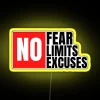 NO Fear No Limits No Excuses RGB Neon Sign - Image 5