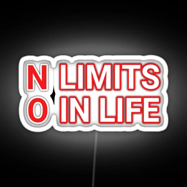 No Limits In Life RGB Neon Sign