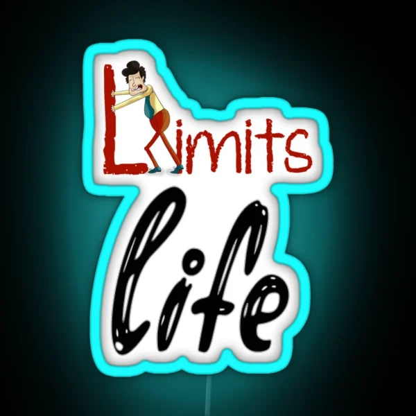 No Limits In Life RGB Neon Sign