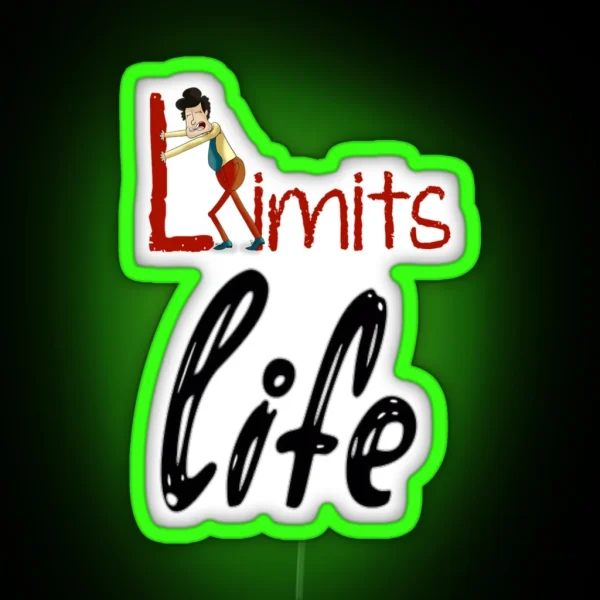No Limits In Life RGB Neon Sign