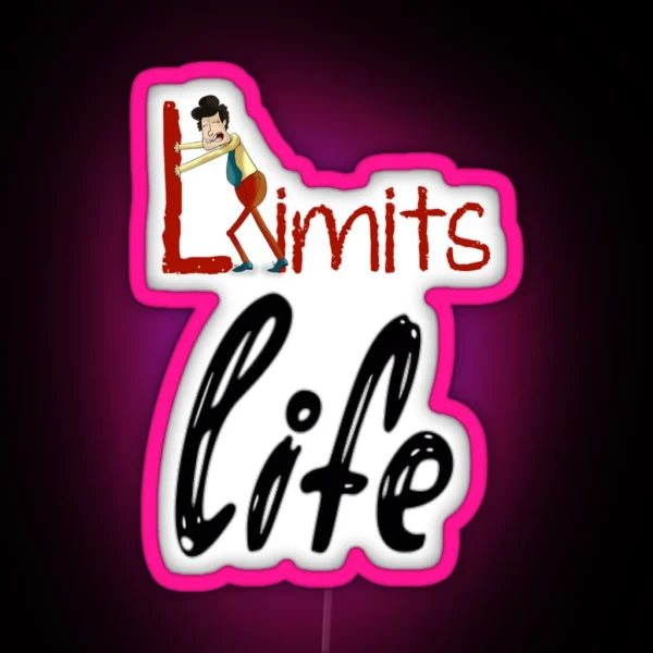 No Limits In Life RGB Neon Sign