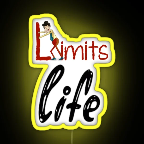 No Limits In Life RGB Neon Sign