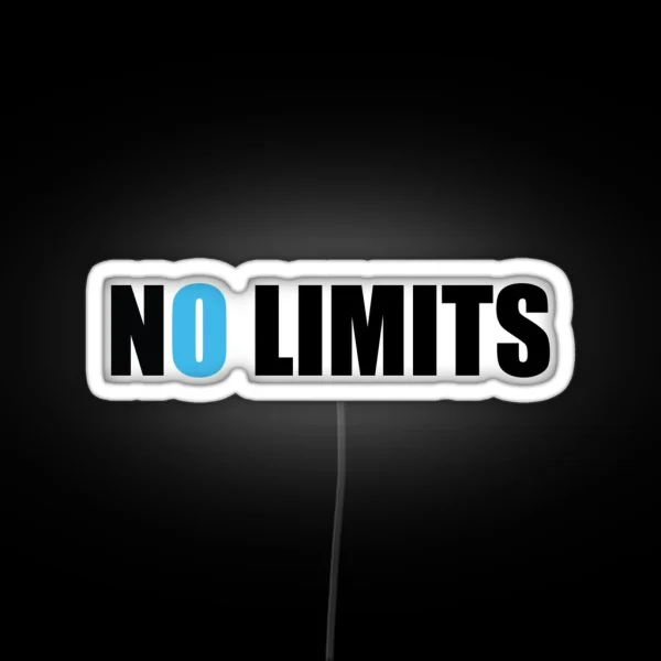 No Limits RGB Neon Sign
