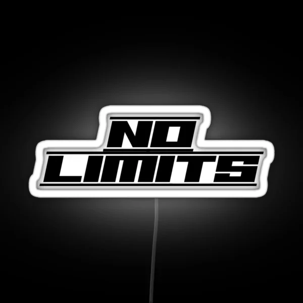 No Limits RGB Neon Sign