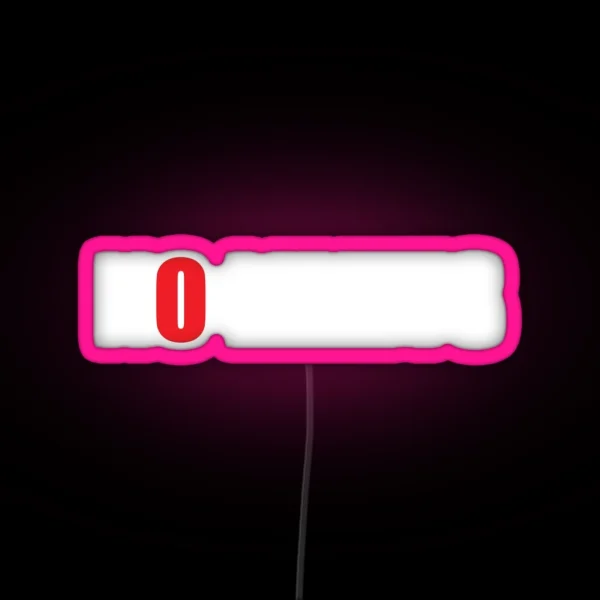 No Limits RGB Neon Sign