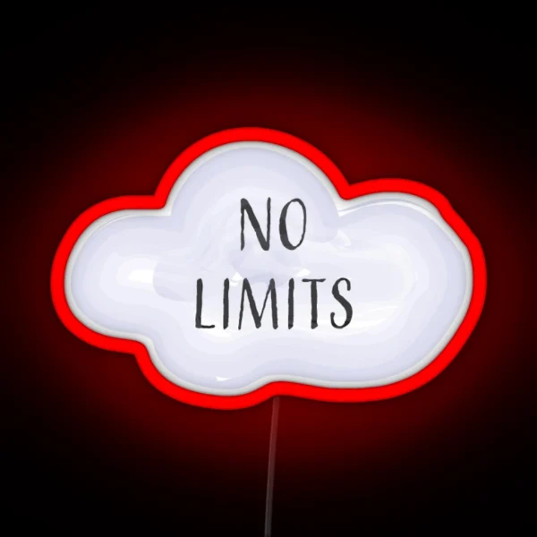 No Limits RGB Neon Sign