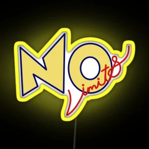 No Limits RGB Neon Sign