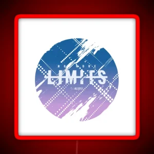 No Limits RGB Neon Sign