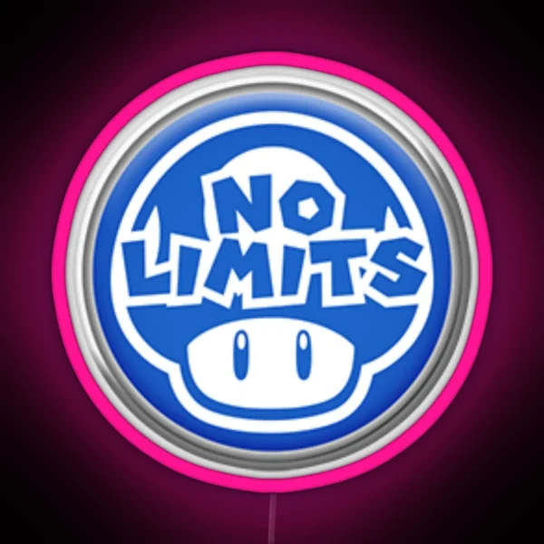 No Limits RGB Neon Sign