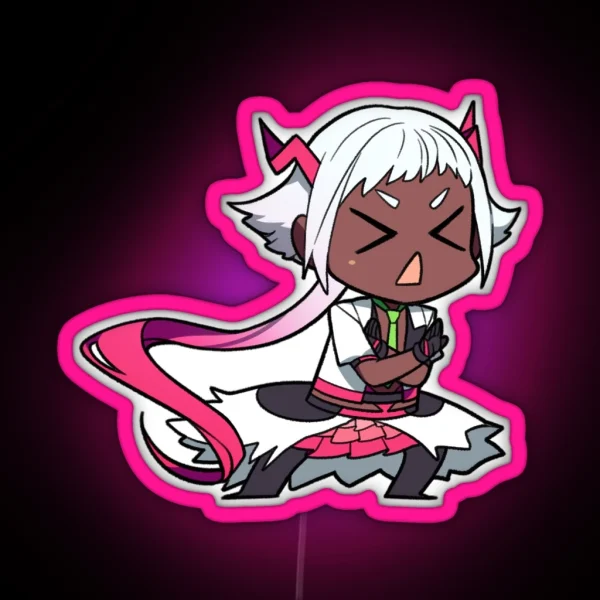 No No Akaza RGB Neon Sign