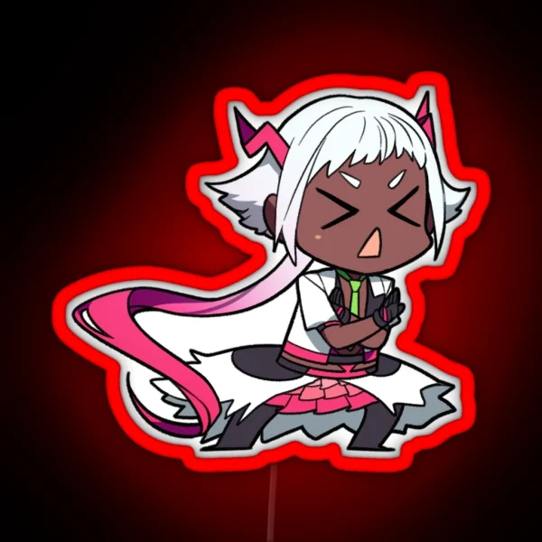 No No Akaza RGB Neon Sign