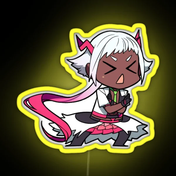 No No Akaza RGB Neon Sign