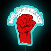 NO PASARAN NEVER BACK DOWN RGB Neon Sign - Image 2