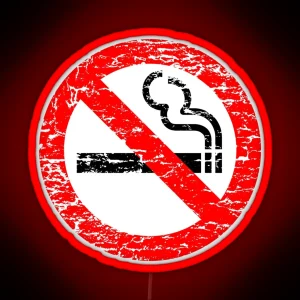 NO SMOKING RGB Neon Sign