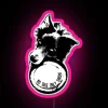 NO TAKE ONLY THROW Border Collie RGB Neon Sign - Image 6