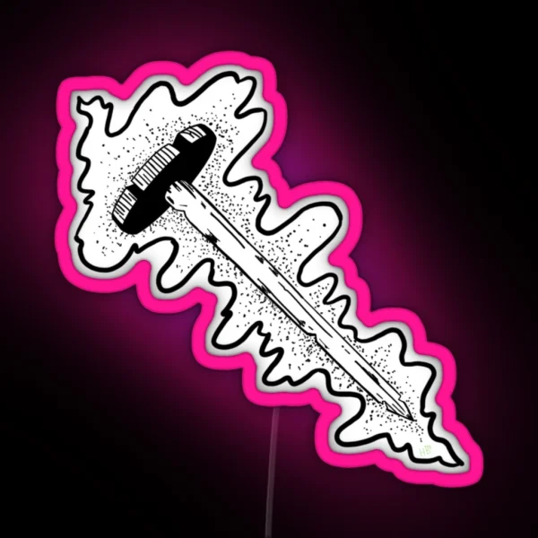 Nobara Cursed Nail Jjk RGB Neon Sign