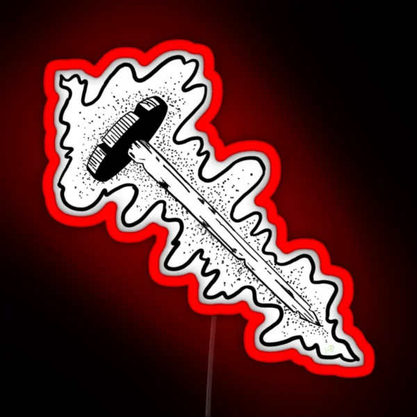 Nobara Cursed Nail Jjk RGB Neon Sign