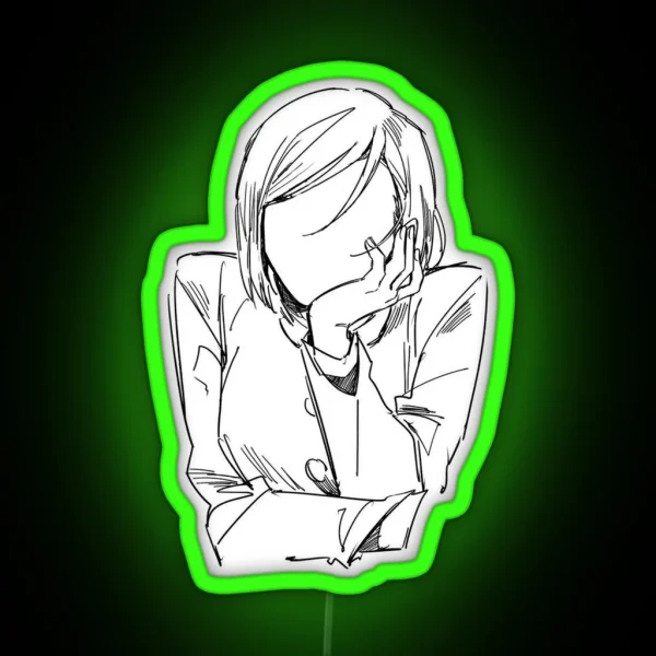 Nobara Drawing RGB Neon Sign