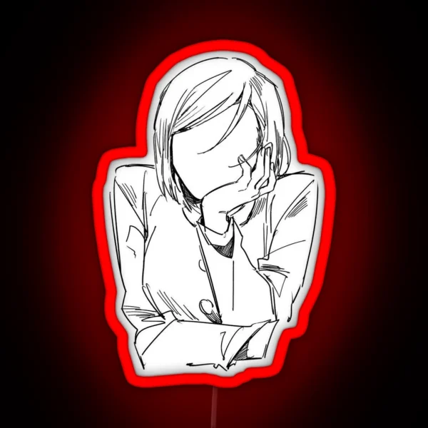 Nobara Drawing RGB Neon Sign
