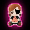 nobara-eats-watermelon-neon-sign-pink