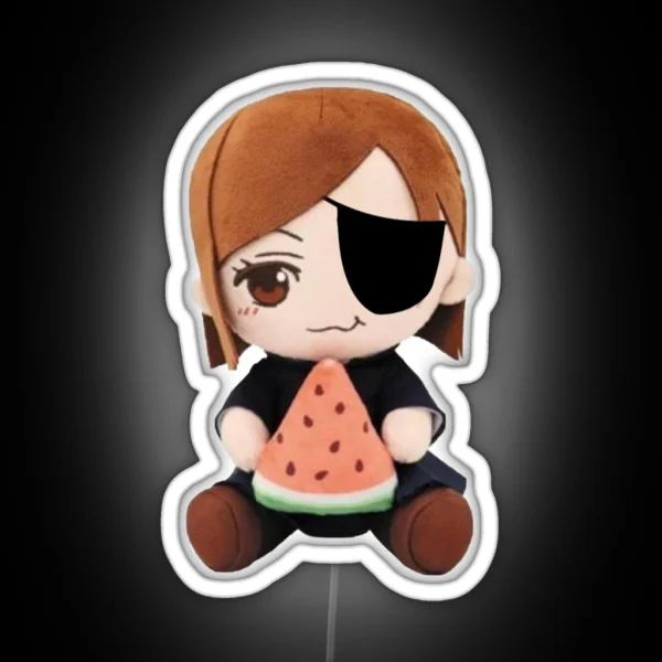 Nobara Eats Watermelon RGB Neon Sign