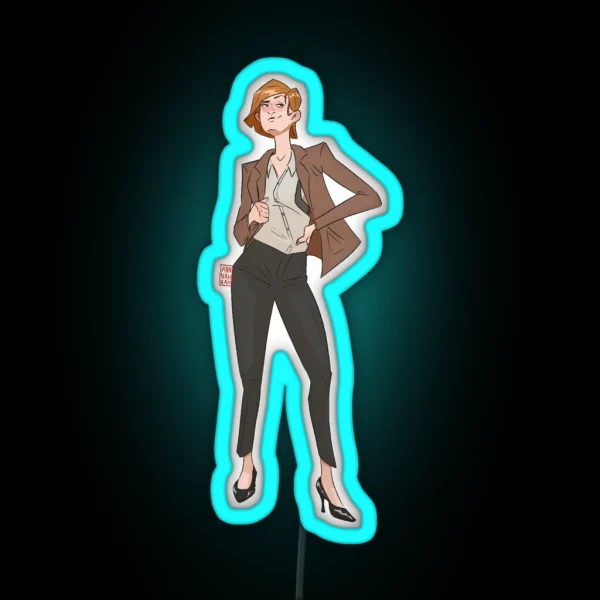 Nobara In A Suit RGB Neon Sign