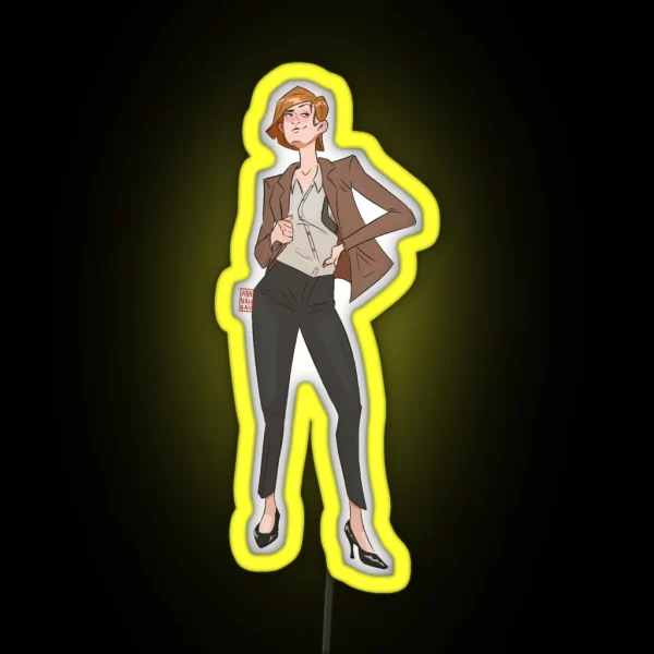 Nobara In A Suit RGB Neon Sign