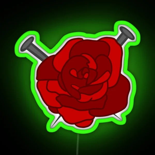 Nobara S Roses RGB Neon Sign