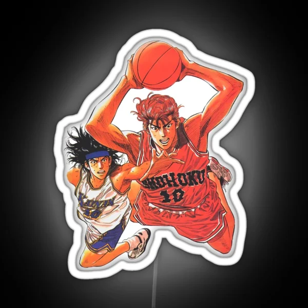 Nobunaga Kyota And Hanamichi Sakuragi RGB Neon Sign