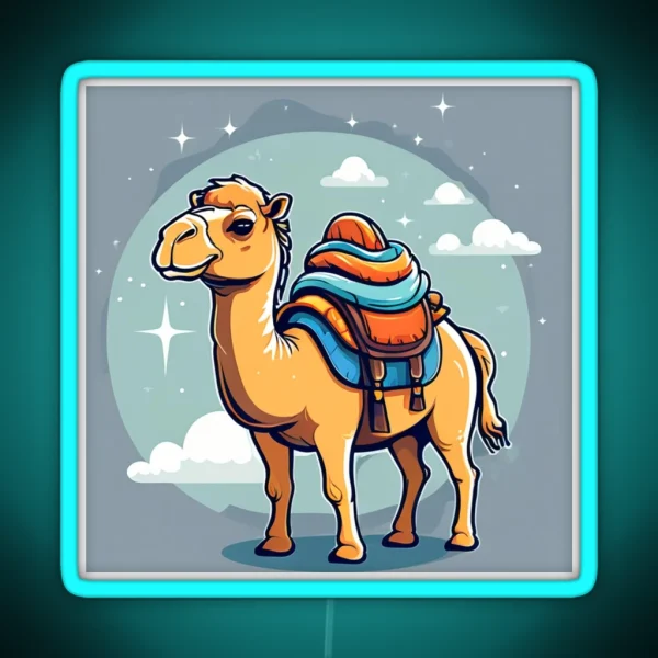 Nomad Camel Explorer Led RGB Neon Sign