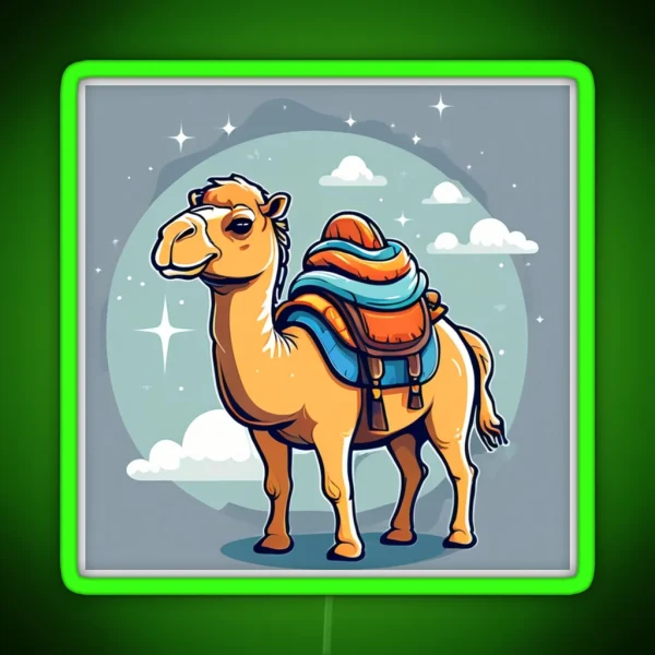 Nomad Camel Explorer Led RGB Neon Sign