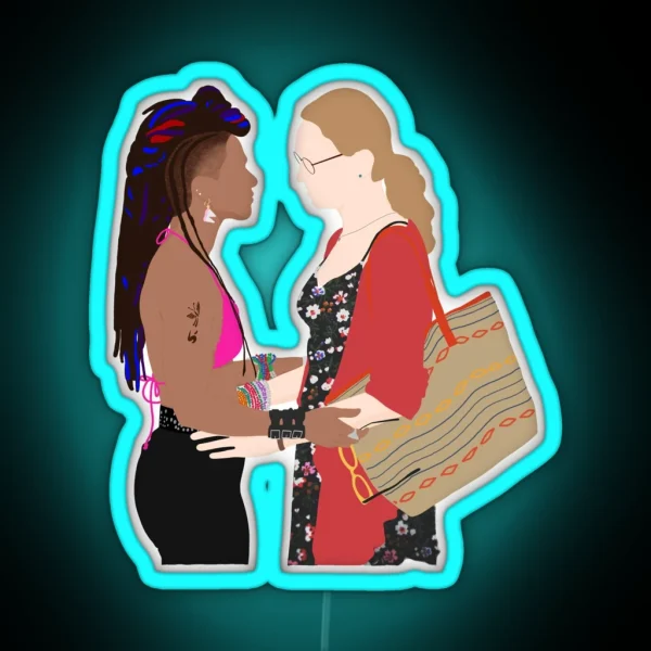 Nomi And Amanita RGB Neon Sign